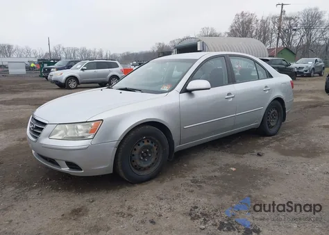 2009 Hyundai Sonata Gls из США, поврежденный, VIN 5NPET46C29H455924